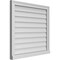 Ekena Millwork Vertical Surface Mount PVC Gable Vent w/ 2"W x 2"H , Brickmould Sill Frame, 30"W x 28"H GVPVE30X2803SN - alternate 3